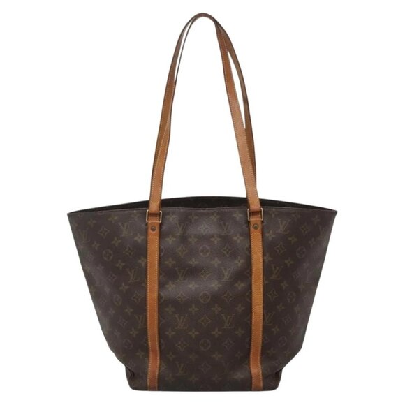 LOUIS VUITTON Monogram Sac Shopping Tote Bag M51108 LV Auth 140435 - Picture 3 of 16
